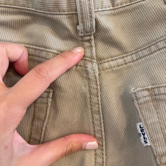 Levi’s 513 khaki cord jeans - Picture 4 of 8